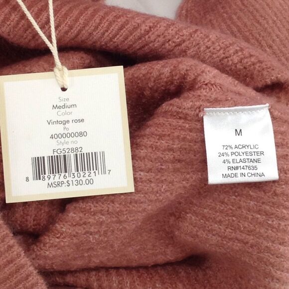 Free Generation Bell Sleeve Sweater New Size Medium - Picture 7 of 7